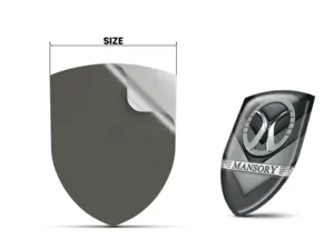 Mansory Emblemas Silicona Auto Profesional Personalizable